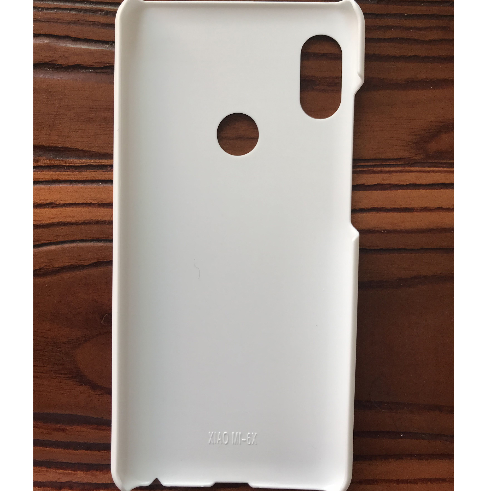 White Plastic Sublimation Blank Mobile Covers For Redmi Note 5 Pro Display Color: Color