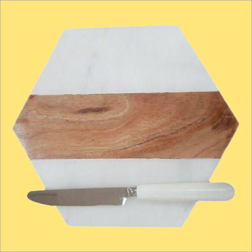 लकड़ी संगमरमर की चॉपिंग बोर्ड