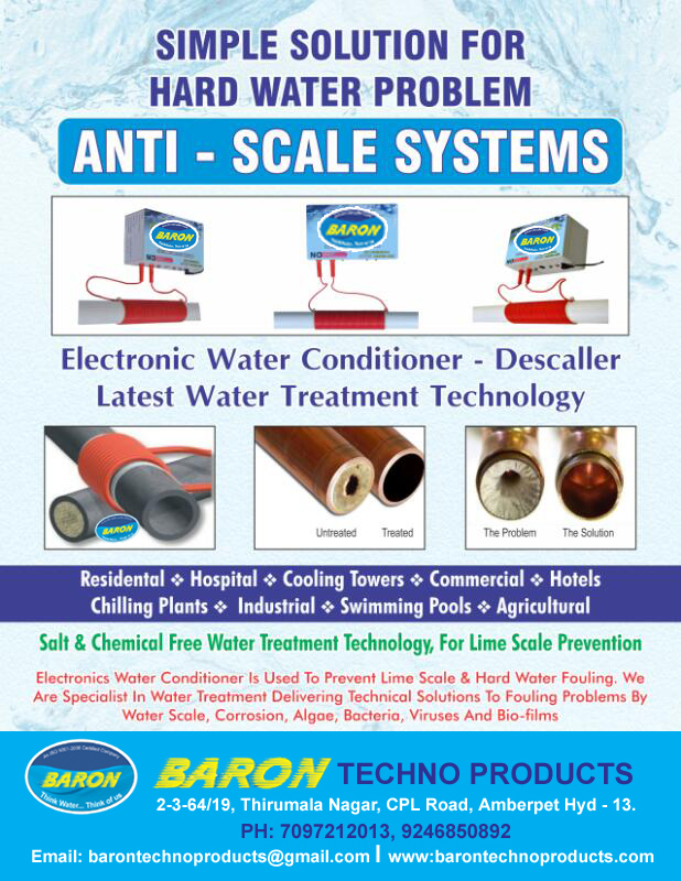 Electronic Water Conditioner Installation Type: Cabinet Type
