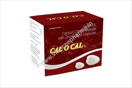 Calcitriol, Calcium Citrate Malate With Zinc Softgel Capsules