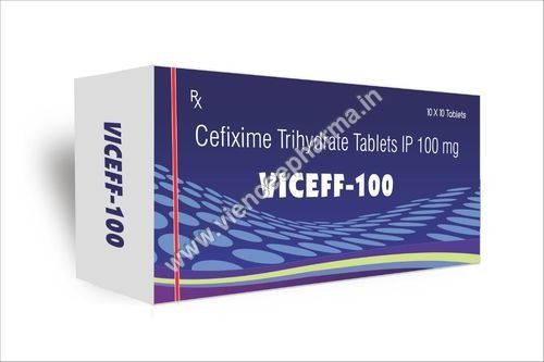 Cefixime Trihydrate Tablets Ip 100 Mg