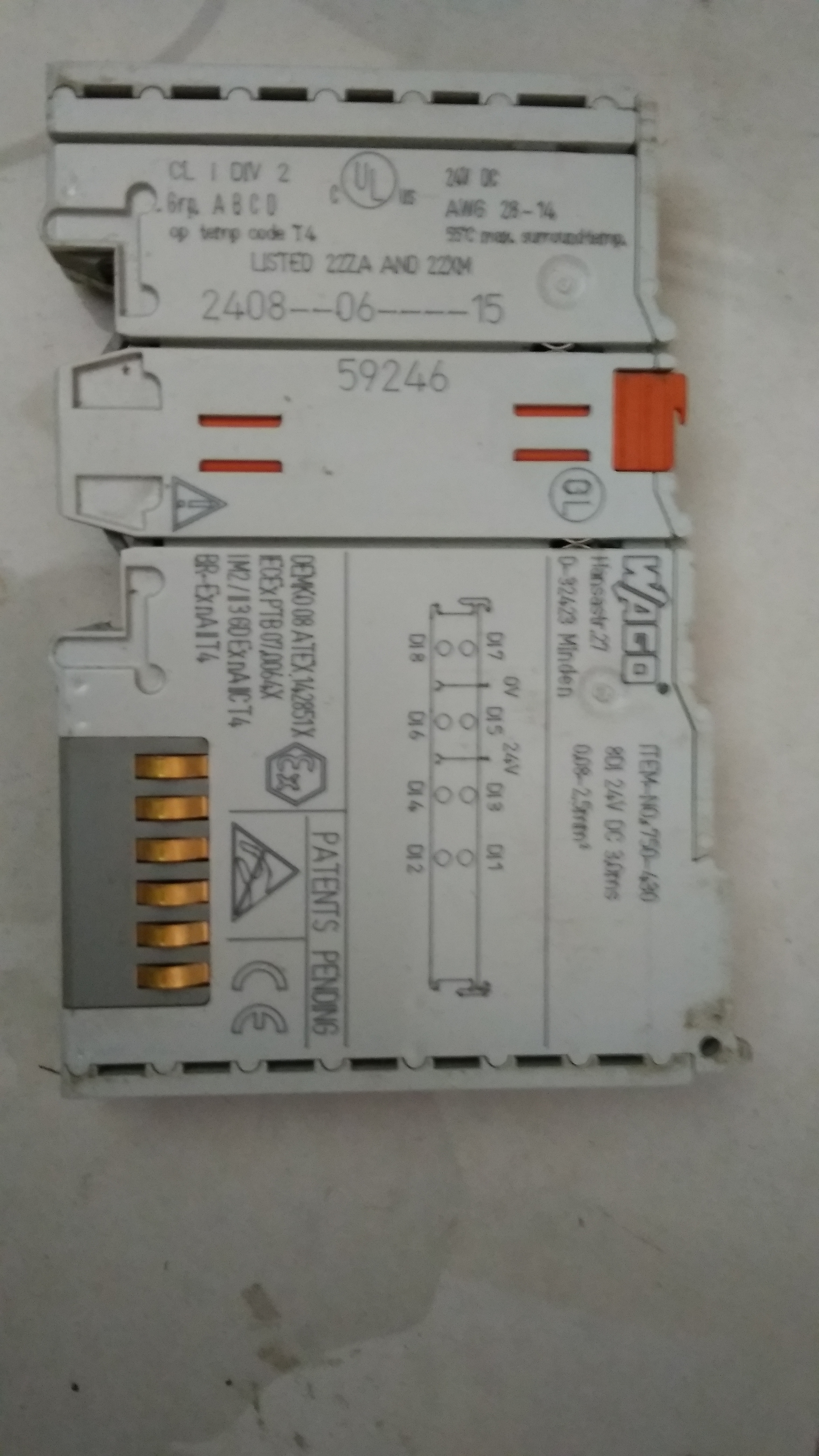 Fiber Wago 750-430