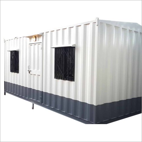 Portable Storage Container - Steel, Various Dimensions, White Color | Single/Double Doors, Optional Insulation, Multiple Windows, Modern Look, Harsh Climate Resistant