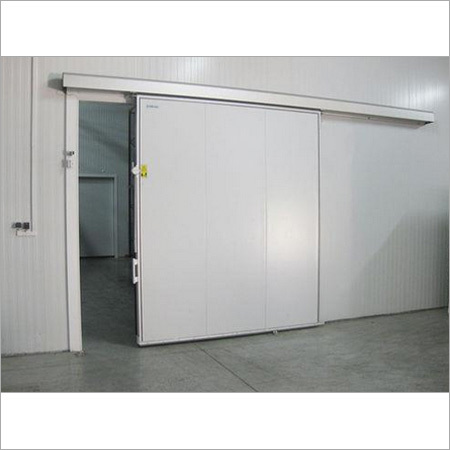 Industrial Sliding Door - Color: White