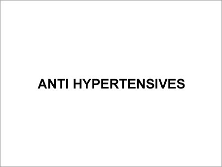 Anti Hypertensives