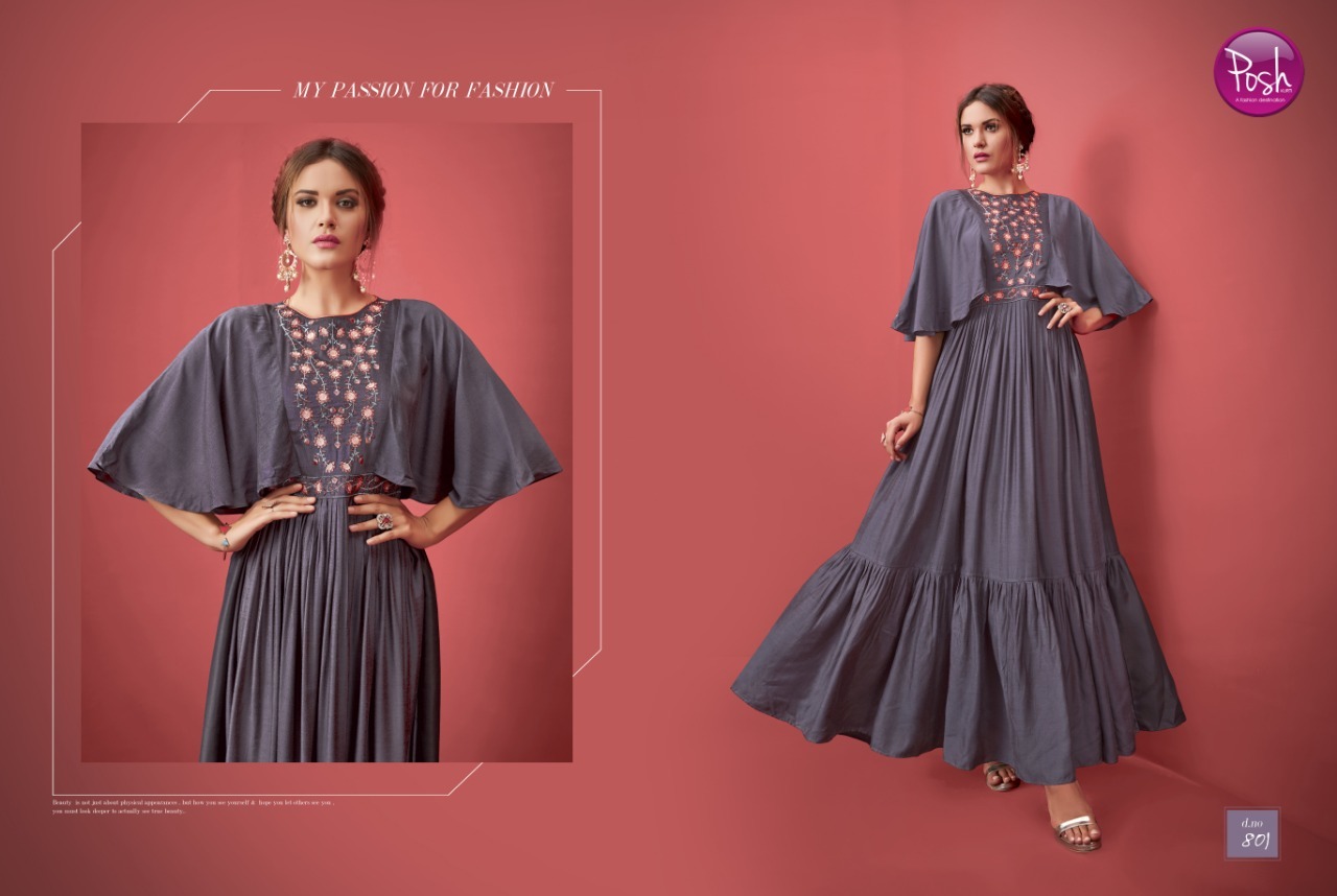6 Colors Gown Dresses