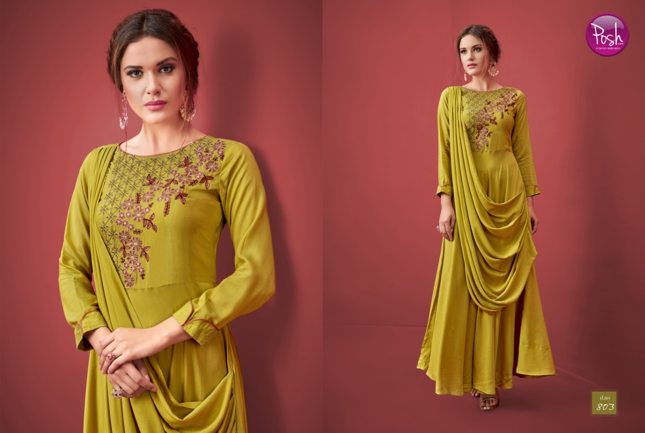 6 Colors Gown Dresses