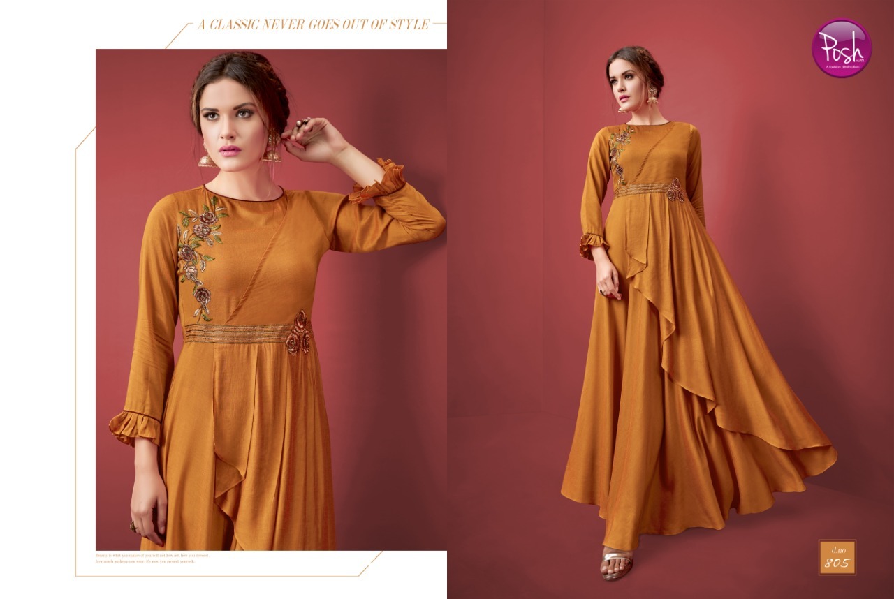 6 Colors Gown Dresses
