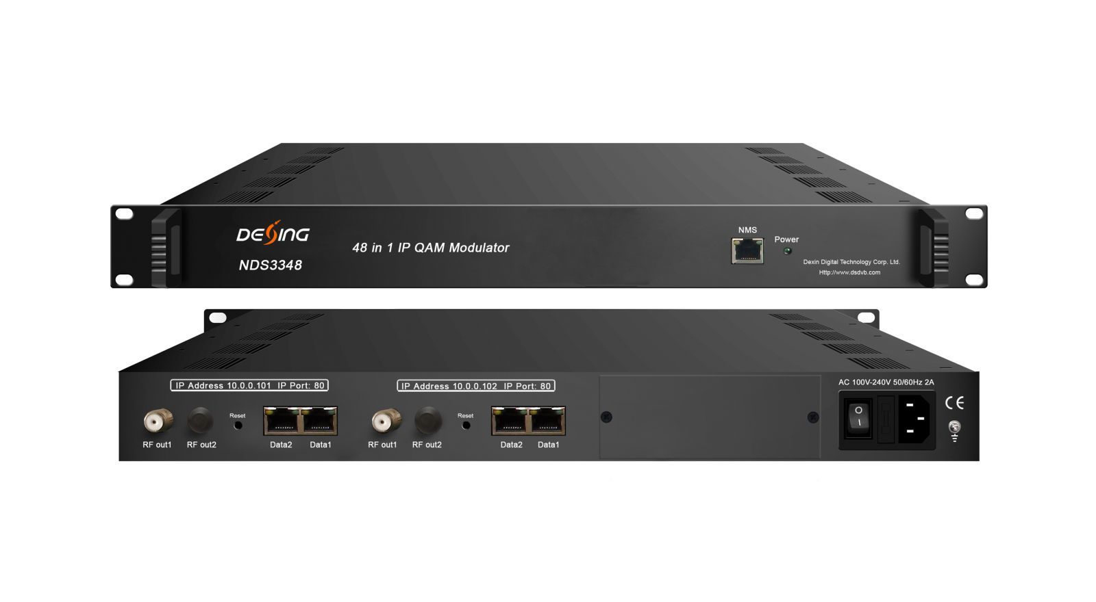 Cable Tv Equipment - 8-channel Headend System | H.264 & Mpeg-2 Encoding, Black, Qam Modulation, Reliable Iptv Solutions, Asi & Ethernet Interfaces