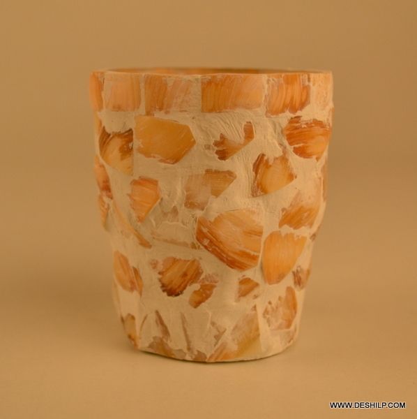 Mother Of Pulse Glass Candle Votive