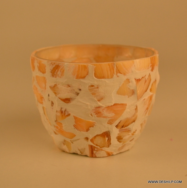 Glass T Light Candle Votive Seap