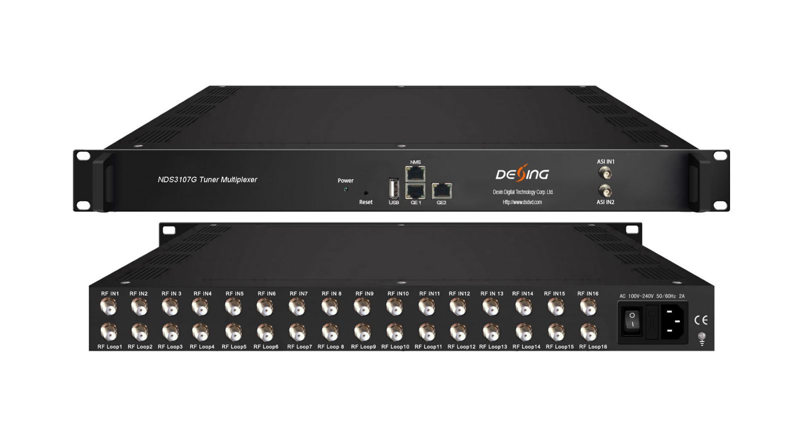 Sat/ip Multi Input Ird With Asi/ip/udp Out