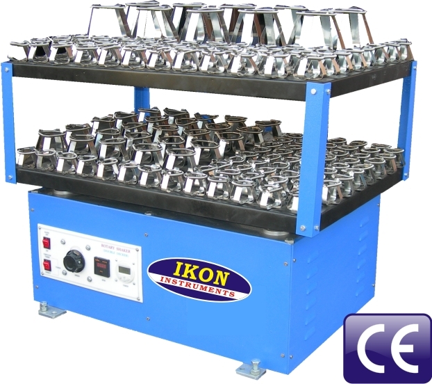 Rotary Flask Shaker - Compact Beach Type Model With 2" Orbital Motion | Suitable For 50 Ml To 1000 Ml Erlenmeyer Flasks
