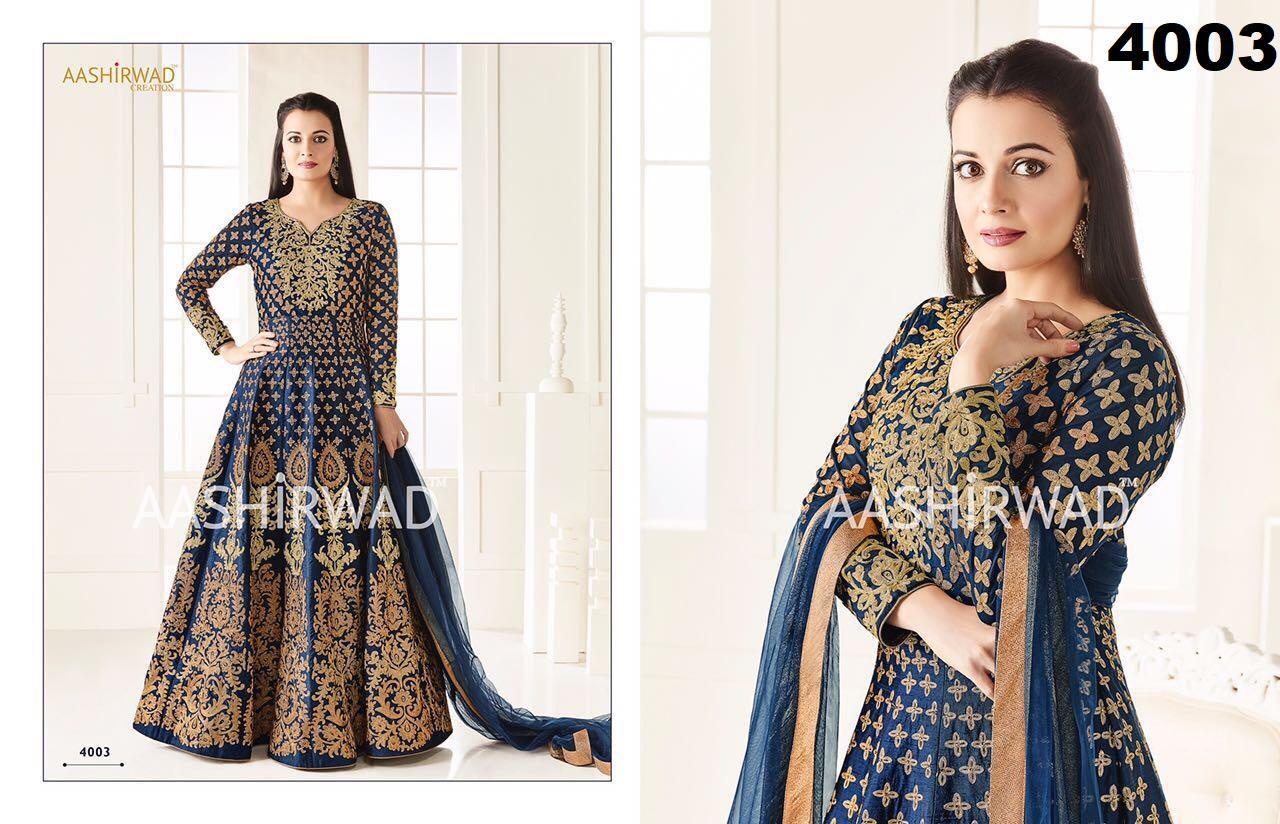 Embroidered Ladies Suit - Color: Different Colors