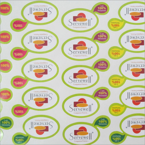 Die Cut Sticker - Paper Material, Oval Shape, Glossy White Finish | Custom Art, Premium Quality, Recyclable, Optimum Thickness