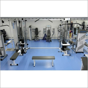 Blue Multi-Functional Pvc Sports Flooring