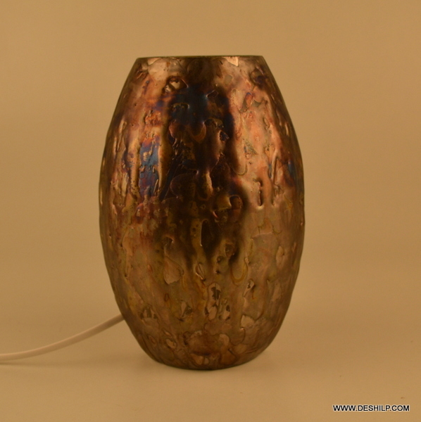 Yellow And Black Mercury Table Lamp Elegant Designs Light Blue Glass Shade Table Lamp Model: Ds15873