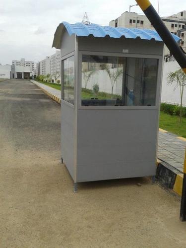 Steel Sintex Pvc Security Cabin
