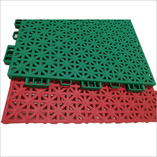 Pp Interlocking Tiles - Pp Material, 250mmx250mmx12.7mm Or 304.8mmx304.8mmx15.8mm Sizes | Customizable Colors, Anti-slip, Waterproof, Stain Resistant, Quick Drying, 5-year Warranty