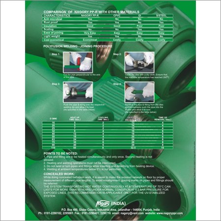 पॉली फ्यूजन वेल्डिंग जॉइनिंग प्रोसेस