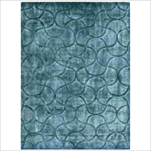 100 Percent Viscose Embossed Carpet