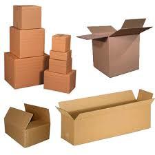Customized Corrugated Boxes - Color: Brown