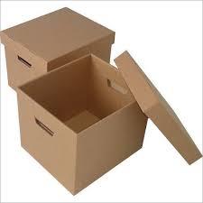 Customized Corrugated Boxes - Color: Brown