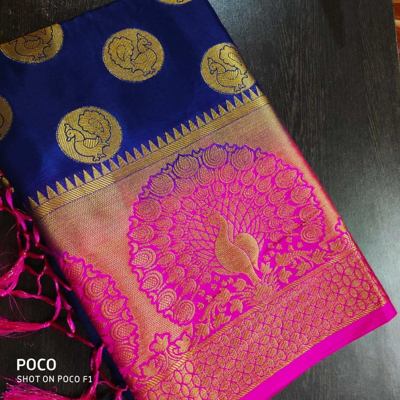 Traditional Art Silk Weaving Saree