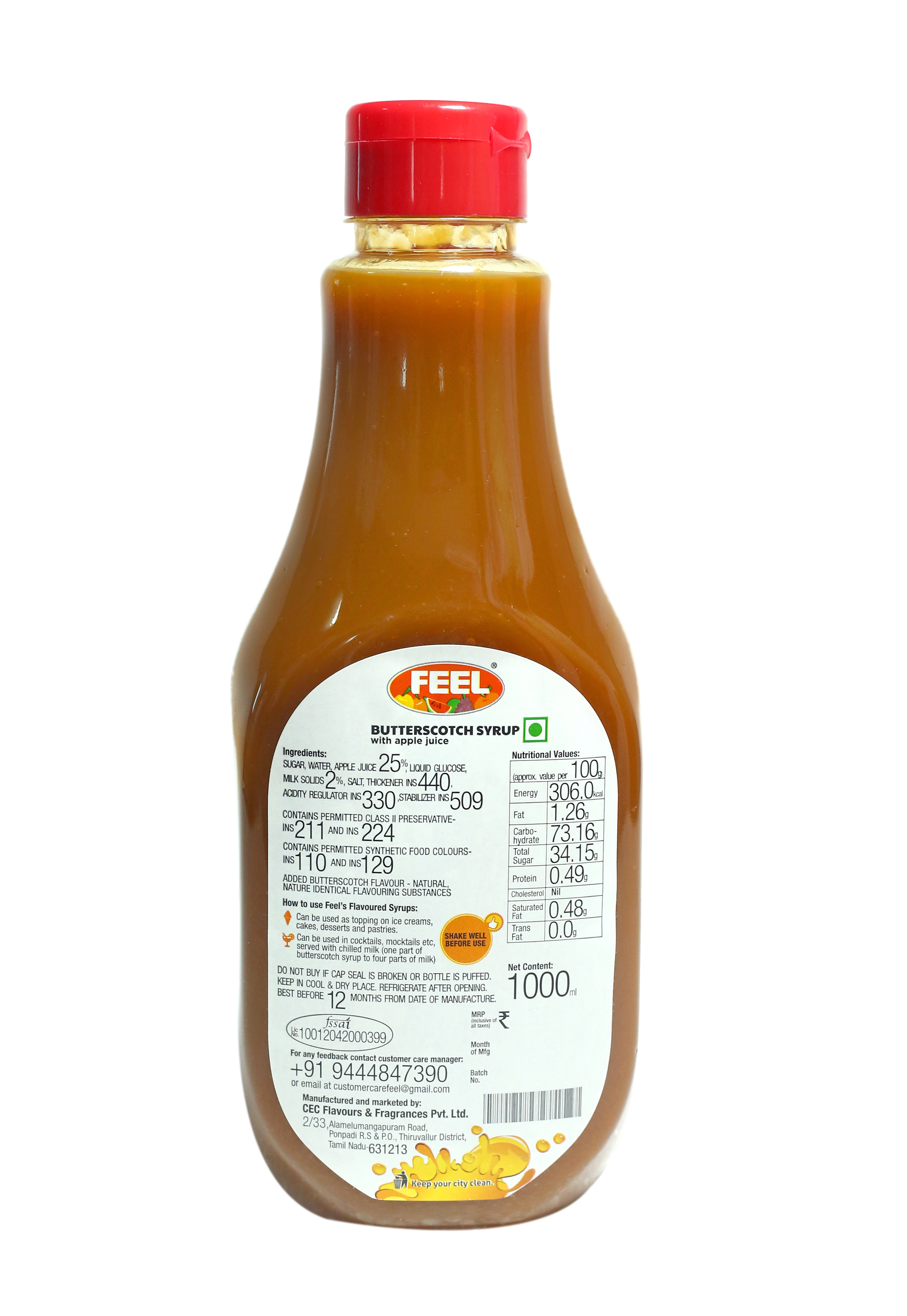 Butterscotch Crush Essence Boiling Point: No