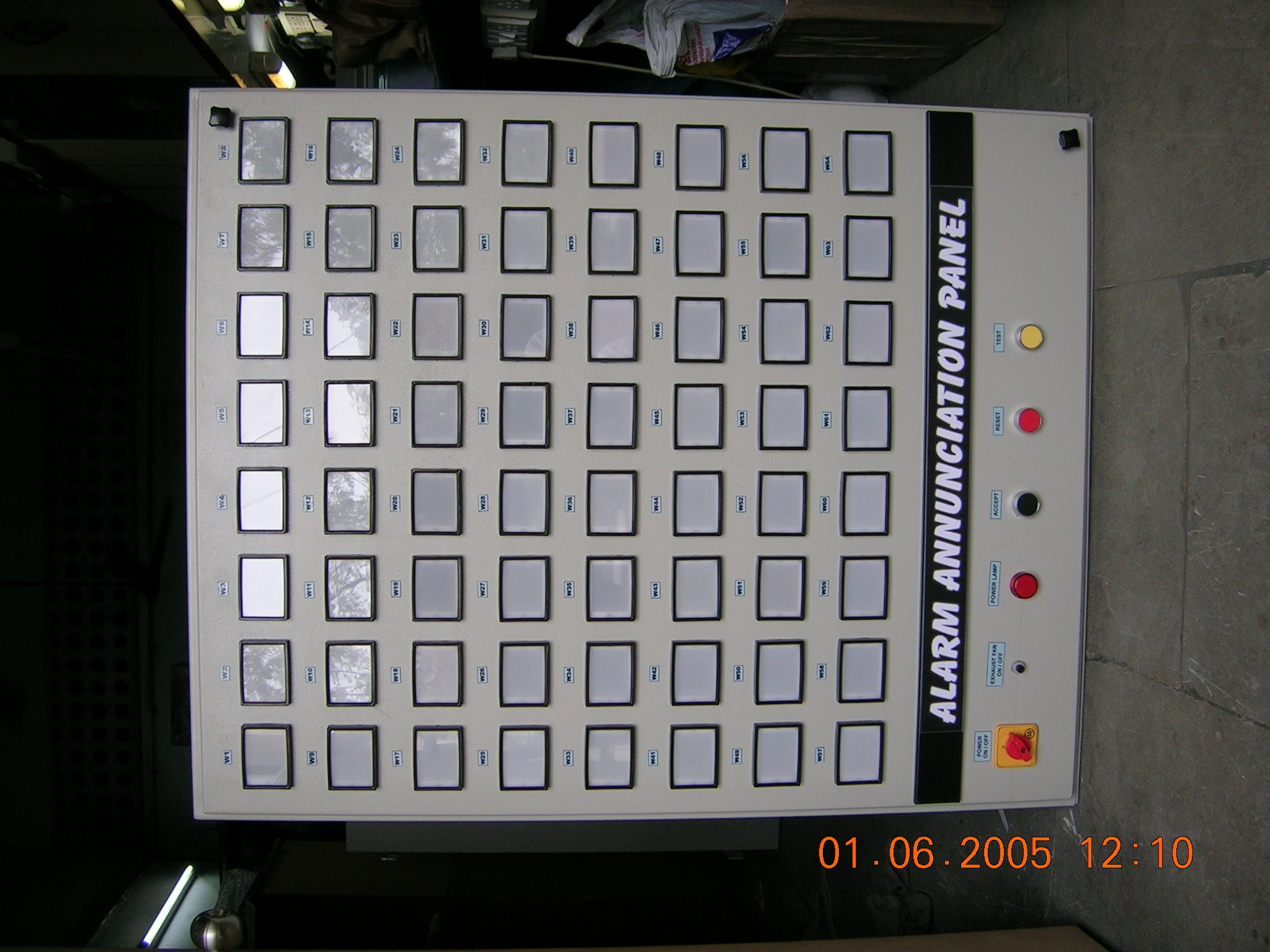 Metal Annunciation Panel