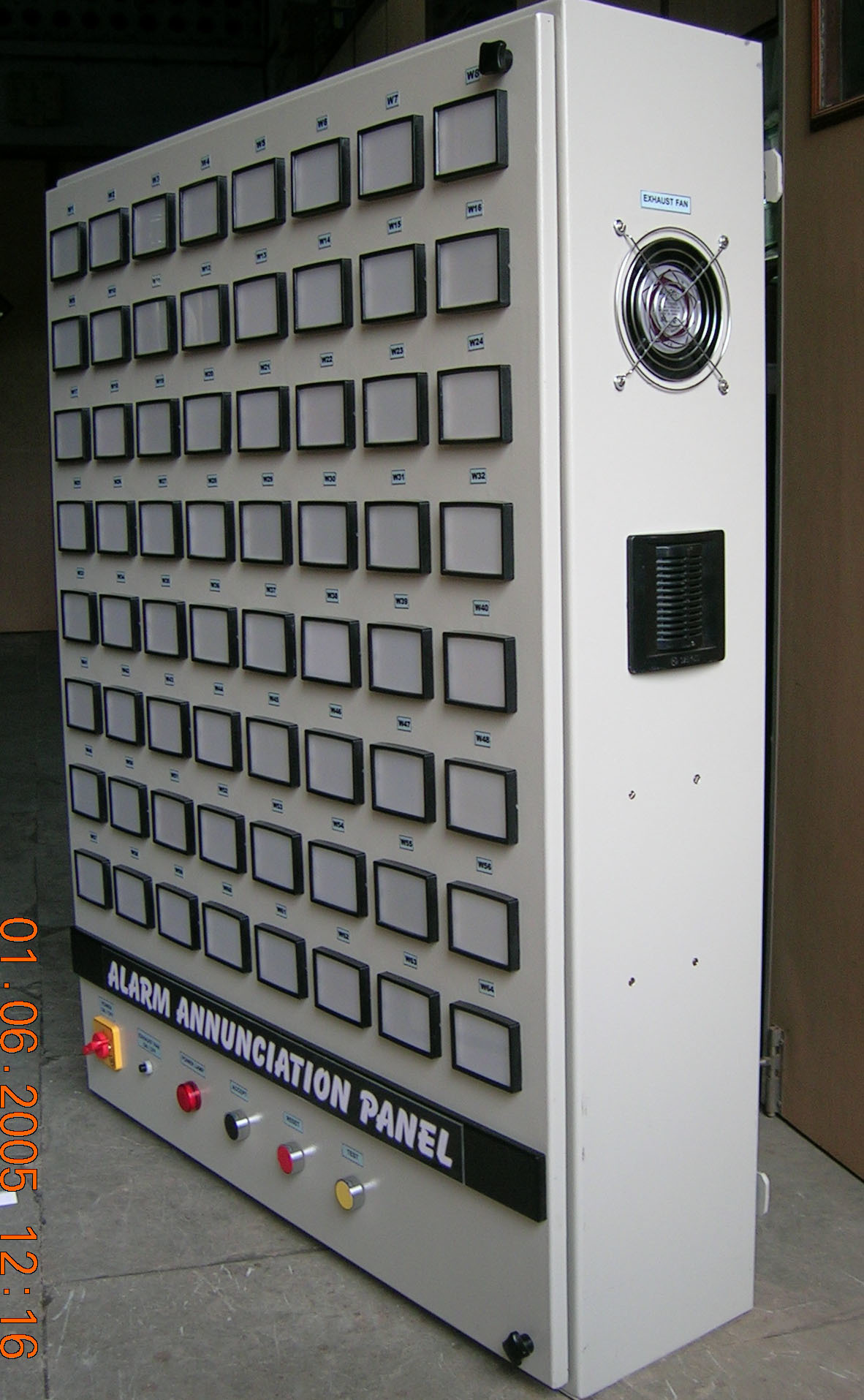 Metal Annunciation Panel