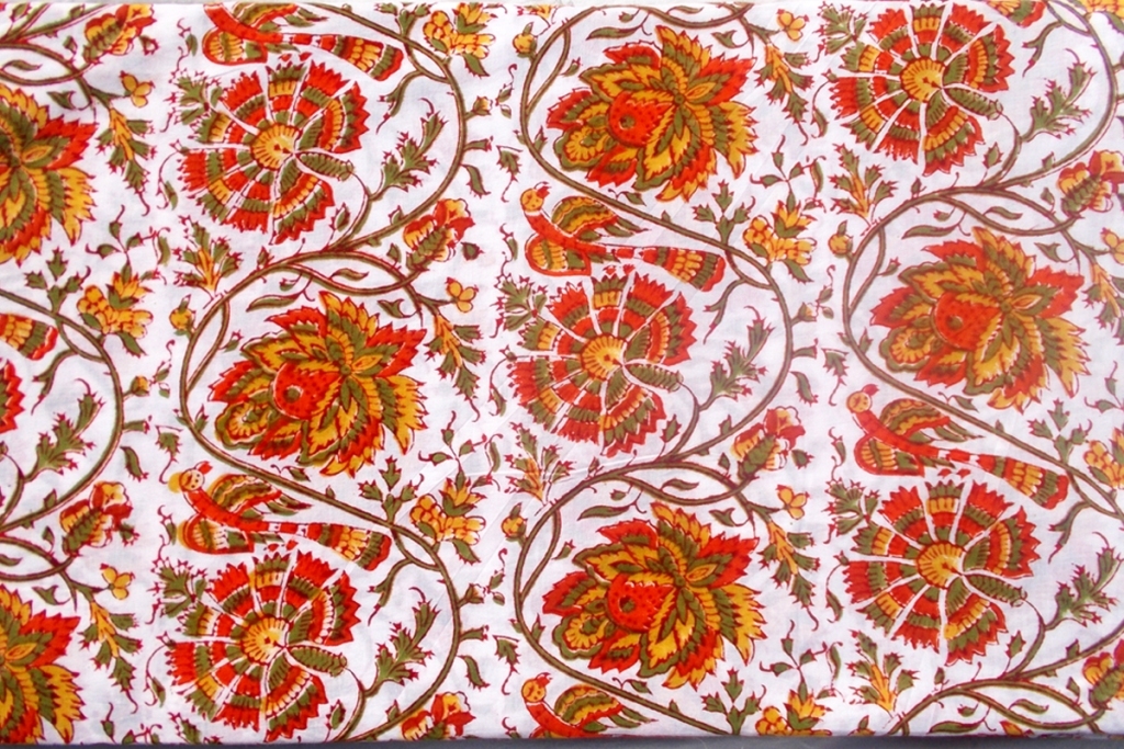 Hand Block Printed Fabric