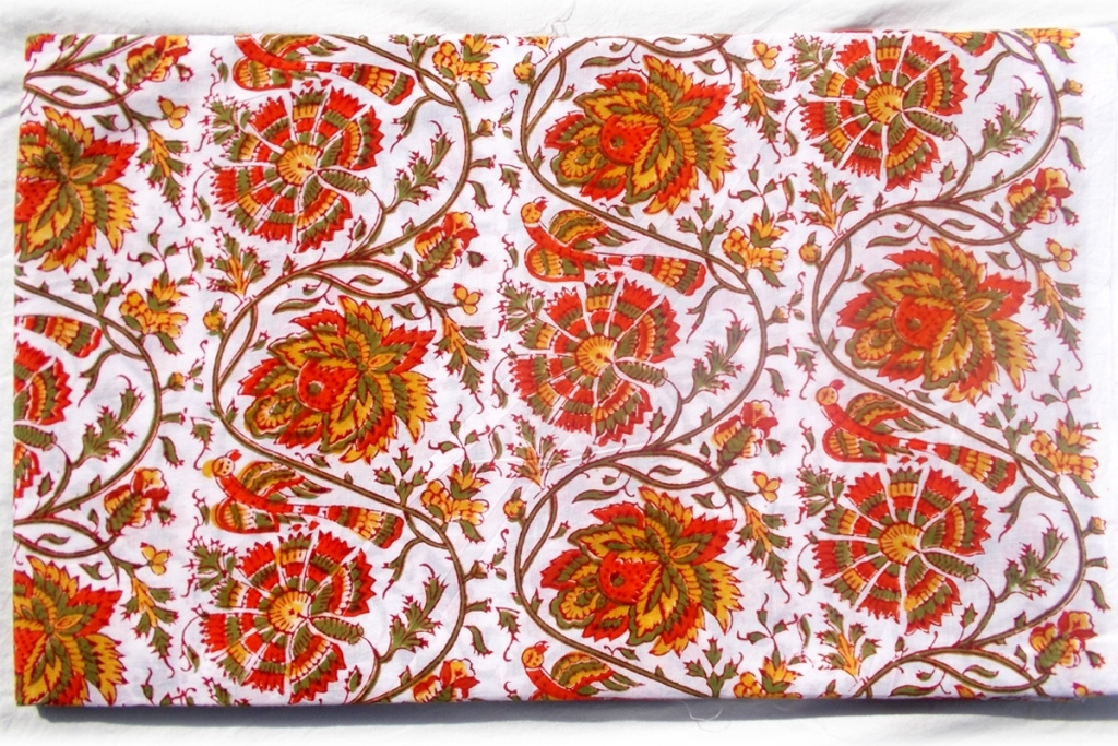 Hand Block Printed Fabric