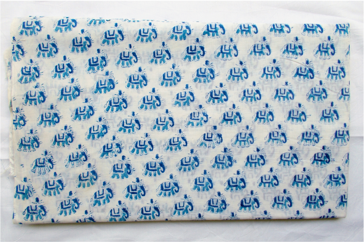 Elephant Printed Pattern