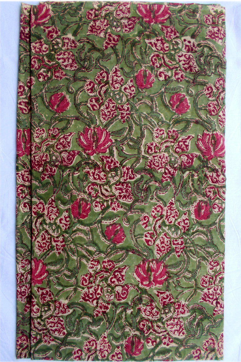 5 Yard Hand Block Print Design