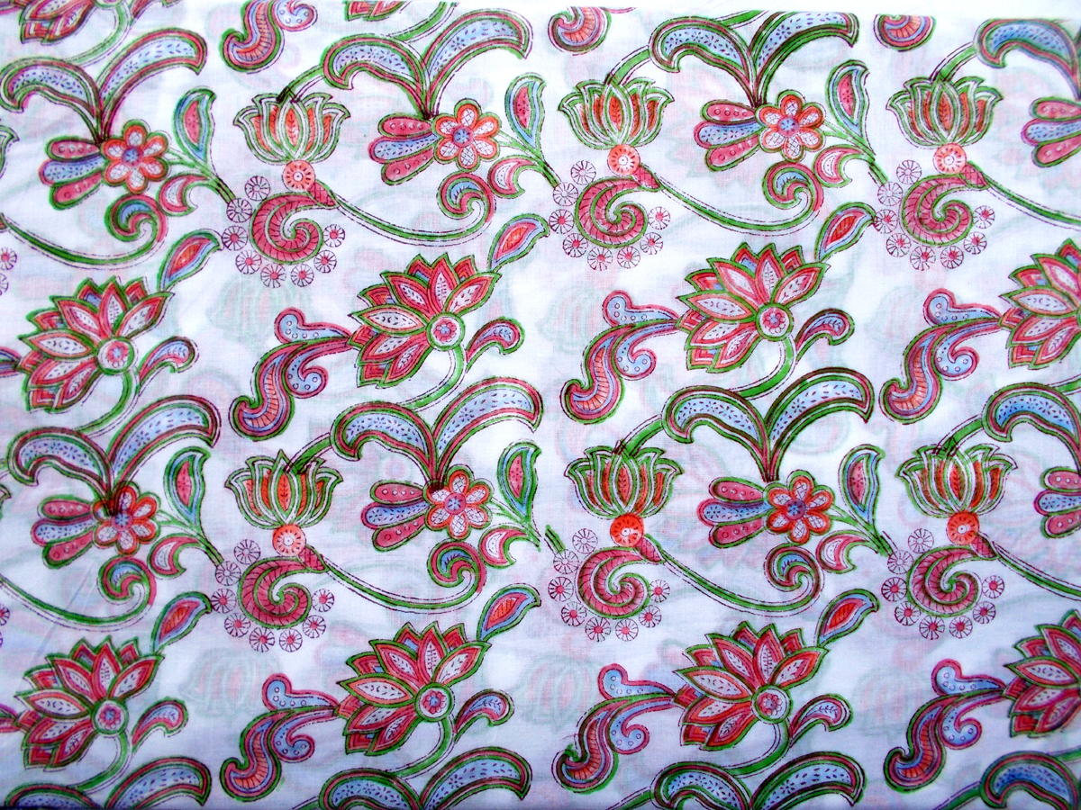 Floral Printed Fabric