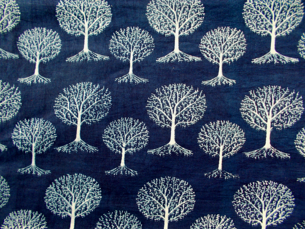 Tree Design Hand Block Print
