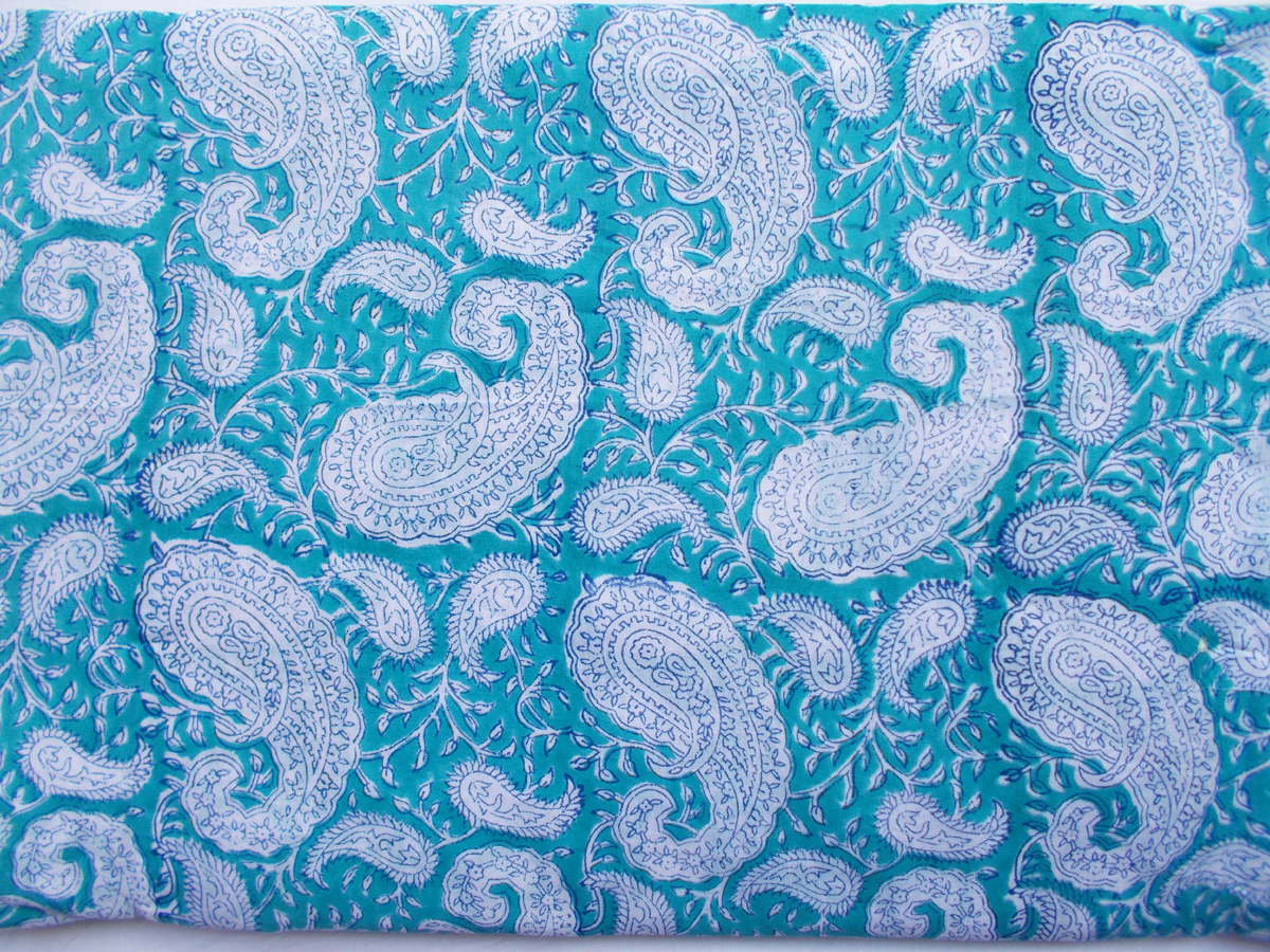 Hand Block Print 100% Cotton Fabric