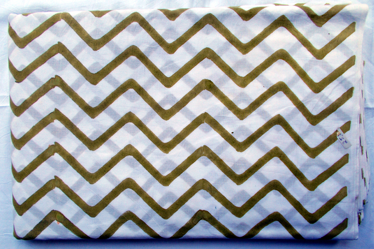 Block Print Fabric Design