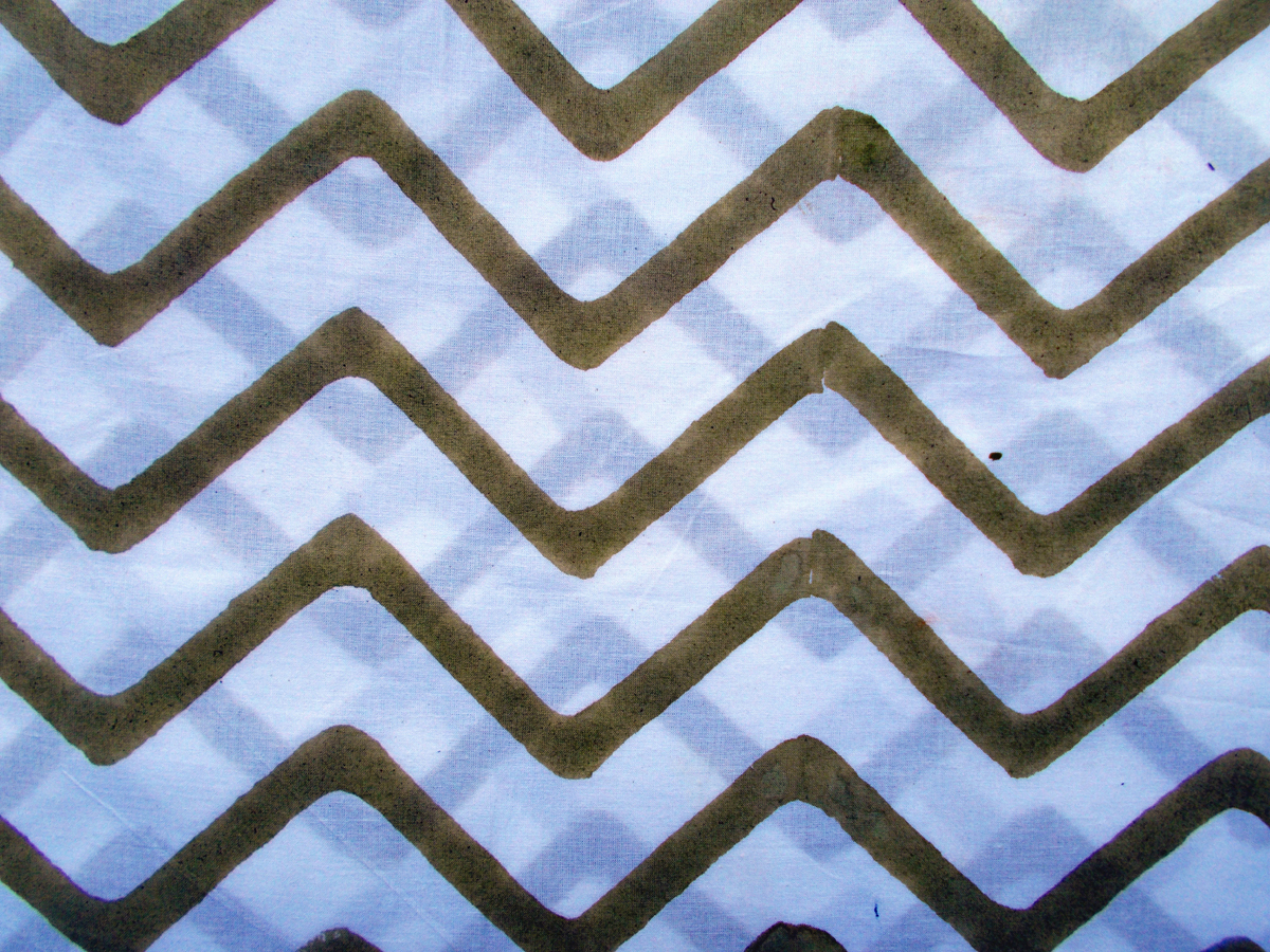 Block Print Fabric Design