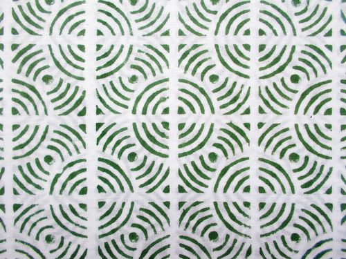 100% कॉटन कॉटन फैब्रिक सर्कल डिज़ाइन