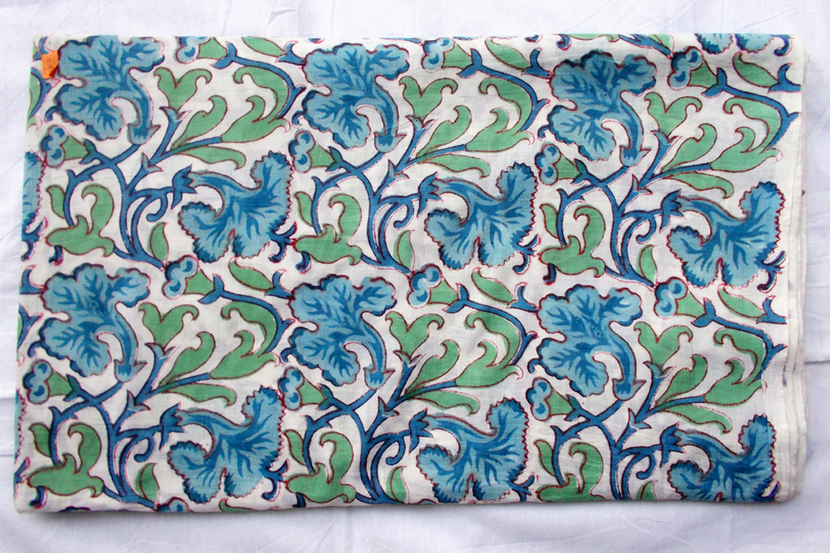 Hand Block Print 100% Cotton Fabric