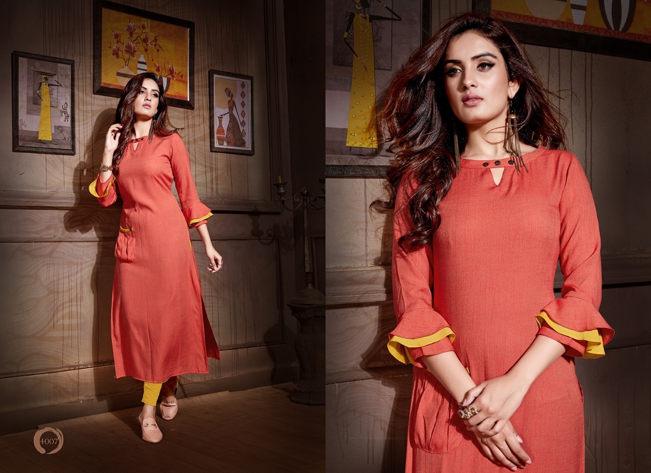 Western Kurtis Bust Size: 39-40 Inch (In)