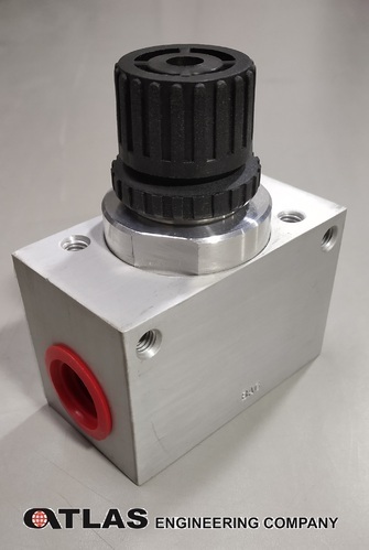 Inline Flow Control Valves Il Series - Aluminum Body, Brass Stem, G 1/8 To G 3/4 Port Size, 0.2 To 10 Bar Pressure Range, Medium Pressure Valves