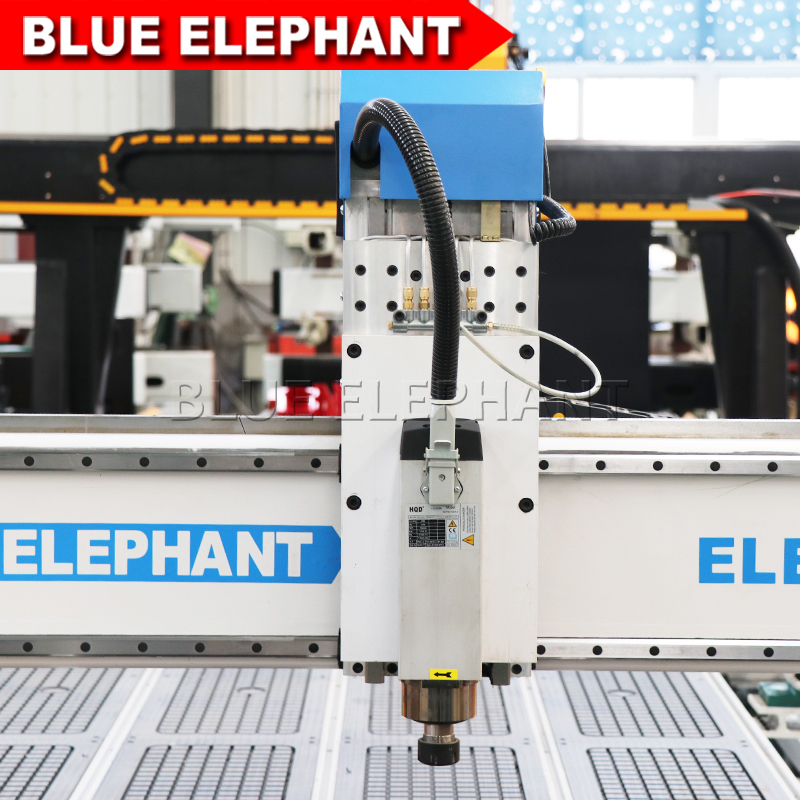 Vacuum Cleaning System 1230 4 Axis Cnc Router Wood Cutting Machine Running On Wood Sculpture And The Work Of Ornament