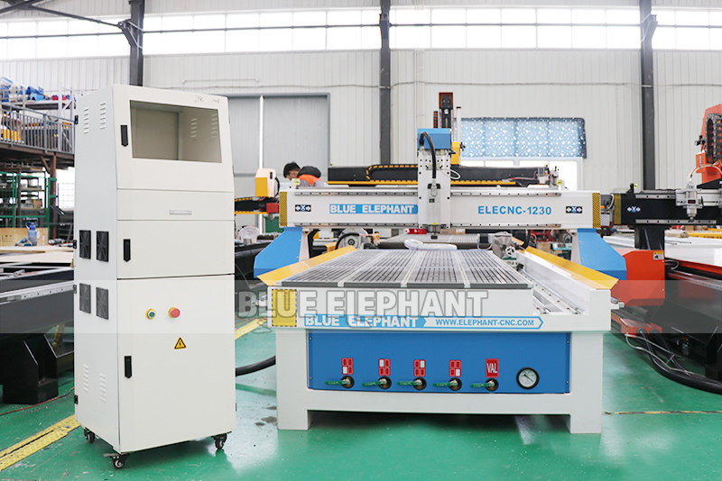 Vacuum Cleaning System Imported Straight-line Guide Rails Cnc Router 1230 Cnc Wood Working Engraving Machine