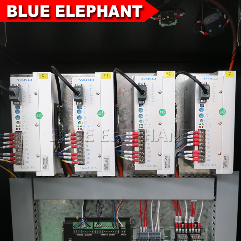 Metal 1325 Pneumatic System 2 Spindles Cnc Router Cutting Machine With High Z Travel