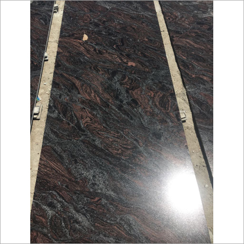 Classic Paradiso Granite - Polished Finish,  Various Size Slabs, Dark Brown Color with Elegant Design Patterns, Non-Slip and Waterproof Surface