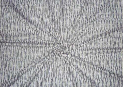 Cotton Fabric 44 Inch Wide Grey Color Running Fabric