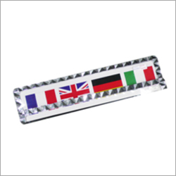 Plastic Chrome Holder Bracket Car License Plate Frame